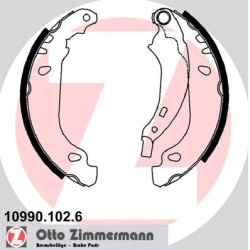 stabdžių trinkelių komplektas
                                ZIMMERMANN                                                10