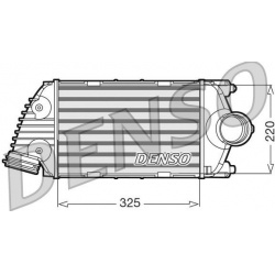 tarpinis suslėgto oro aušintuvas, kompresorius
                                DENSO                                       
