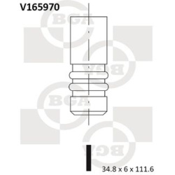Vožtuvas įsiurbimo
                                BGA                                                V165970, BGA, V165970