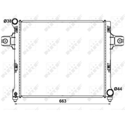 Aušinimo radiatorius
                                NRF                                                53191, NRF, 53191, a