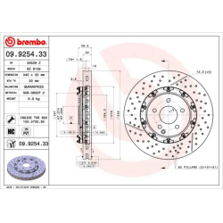stabdžių diskas (1vnt) PRIME LINE - Floating
                                BREMBO                                        