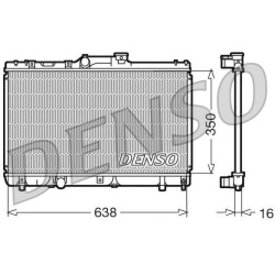 Aušinimo radiatorius
                                DENSO                                                DRM50013, DENSO, D