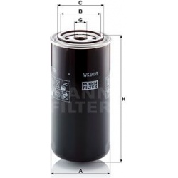 kuro filtras
                                MANN-FILTER                                                WK9056, MANN-FILTER, 