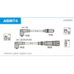 uždegimo laido komplektas
                                JANMOR                                                ABM74, JANMO