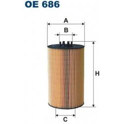 alyvos filtras
                                FILTRON                                OE686, Nenurodytas gamintojas, OE686, a