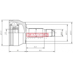 pusašio šarnyras
                                KAMOKA                                                6348, KAMOKA, 6348, 