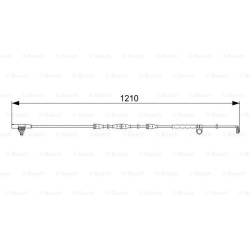 įspėjimo kontaktas, stabdžių trinkelių susidėvėjimas
                                BOSCH                            