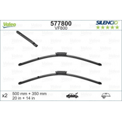 valytuvai SILENCIO FLAT BLADE SET
                                VALEO                                                577800