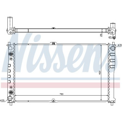 Aušinimo radiatorius
                                NISSENS                                66619, NISSENS, 66619, auto deta