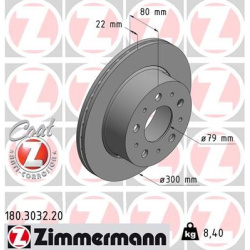 stabdžių diskas (1vnt) COAT Z
                                ZIMMERMANN                                                180