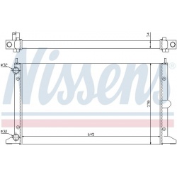 Aušinimo radiatorius
NISSENS 63993, NISSENS,