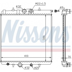 Aušinimo radiatorius
                                NISSENS                                                63691, NISSENS, 