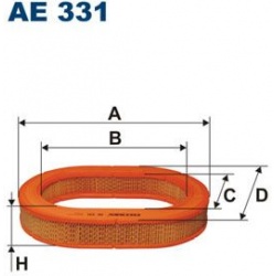 oro filtras
                                FILTRON                                                AE331, Nenurodytas gaminto