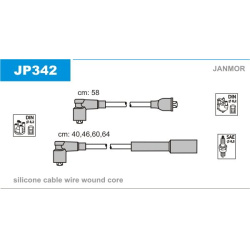uždegimo laido komplektas
                                JANMOR                                                JP342, JANMO