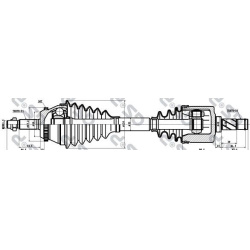 pusašis
GSP 250100, GSP, 250100, auto detalė