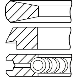 stūmoklio žiedų komplektas
                                GOETZE ENGINE                                                08