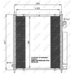 kondensatorius, oro kondicionierius EASY FIT
NRF