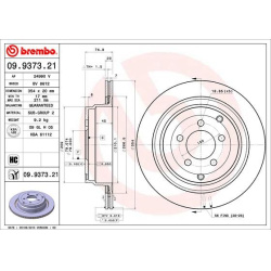 stabdžių diskas (1vnt) PRIME LINE - UV Coated
                                BREMBO                                       
