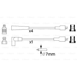 uždegimo laido komplektas
                                BOSCH                                                0986356749, B