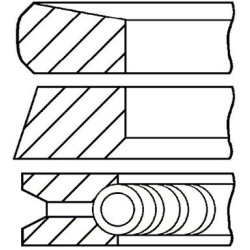 stūmoklio žiedų komplektas
GOETZE ENGINE 08
