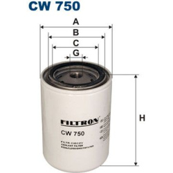 aušinimo skysčio filtras
                                FILTRON                                                CW750, Nenu