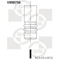 Vožtuvas įsiurbimo
                                BGA                                                V998756, BGA, V998756