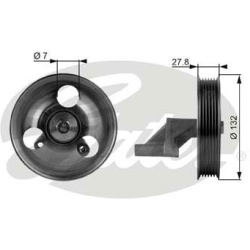 Įtempėjas diržo
                                GATES                                                T36109, GATES, T36109