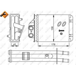 šilumokaitis, salono šildymas EASY FIT
                                NRF                                                5