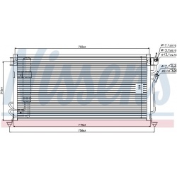 kondensatorius, oro kondicionierius ** FIRST FIT **
                                NISSENS                                  