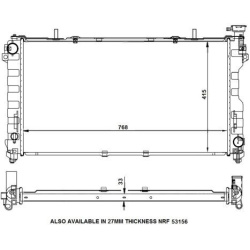 Aušinimo radiatorius
                                NRF                                                56133, NRF, 56133, a