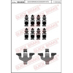 Stabdžių kaladėlių (disk) montavimo dalys
                                QUICK BRAKE                                    