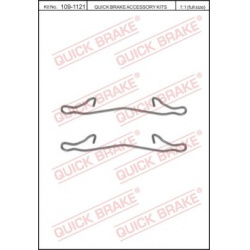 Stabdžių kaladėlių (disk) montavimo dalys
                                QUICK BRAKE                                109-
