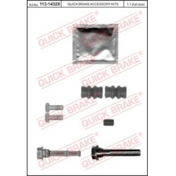 Stabdžių suporto kreipiančiųjų komplektas
                                QUICK BRAKE                                113
