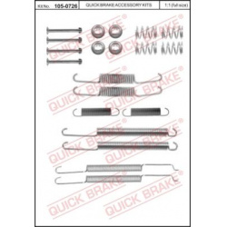 priedų komplektas, stabdžių trinkelės
                                QUICK BRAKE                                        