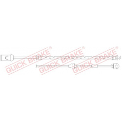 įspėjimo kontaktas, stabdžių trinkelių susidėvėjimas
                                QUICK BRAKE                      