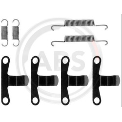 priedų komplektas, stovėjimo stabdžių trinkelės
                                A.B.S.                                  