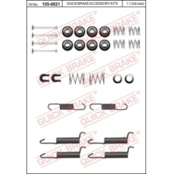 Stabdžių kaladėlių (būgn) montavimo dalys
                                QUICK BRAKE                                   
