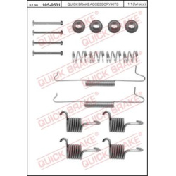 priedų komplektas, stabdžių trinkelės
                                QUICK BRAKE                                        