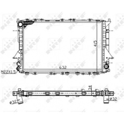 Aušinimo radiatorius
                                NRF                                                51320A, NRF, 51320A,