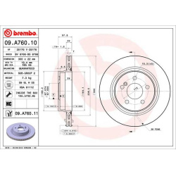 stabdžių diskas (1vnt) PRIME LINE - UV Coated
                                BREMBO                                       