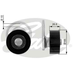 įtempiklio skriemulys, V formos rumbuotas diržas
                                GATES                                     