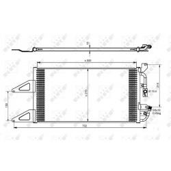 kondensatorius, oro kondicionierius EASY FIT
                                NRF                                             