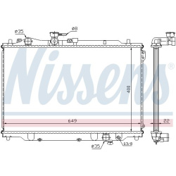 Aušinimo radiatorius
                                NISSENS                                                62405A, NISSENS,