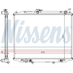 Aušinimo radiatorius
                                NISSENS                                68709A, NISSENS, 68709A, auto de