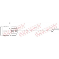 QUICK BRAKE                                                WS0155A, QUICK BRAKE, WS0155A, auto detalė