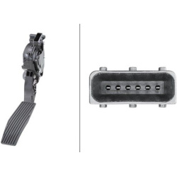 jutiklis, akceleratoriaus pedalo padėtis
                                HELLA                                              