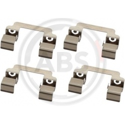 priedų komplektas, diskinių stabdžių trinkelės
                                A.B.S.                                   