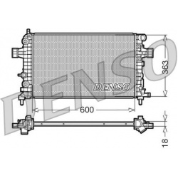 Aušinimo radiatorius
                                DENSO                                                DRM20101, DENSO, D