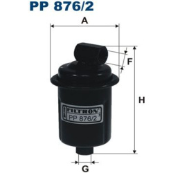 kuro filtras
                                FILTRON                                PP876/2, Nenurodytas gamintojas, PP8762, 