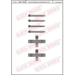 priedų komplektas, diskinių stabdžių trinkelės
                                QUICK BRAKE                              